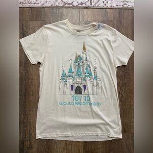 Disney Parks Castle Graphic Tee NWT